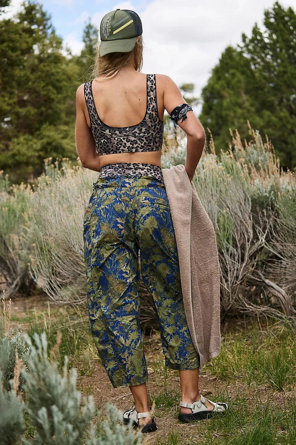 Free People Movement Printed In The Wild Pant