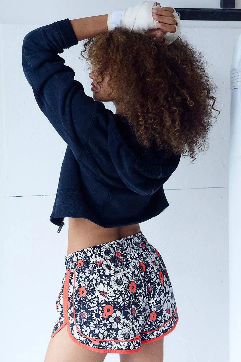 Free People Movement Varsity Blues Short Print - Women's