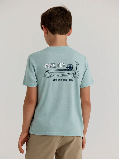 FreeFly Youth Lazy Tides Tee