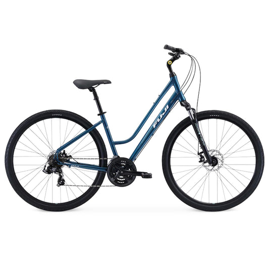 Fuji Crosstown 1.5 2021, Teal, Low Step, Small, Med, Large