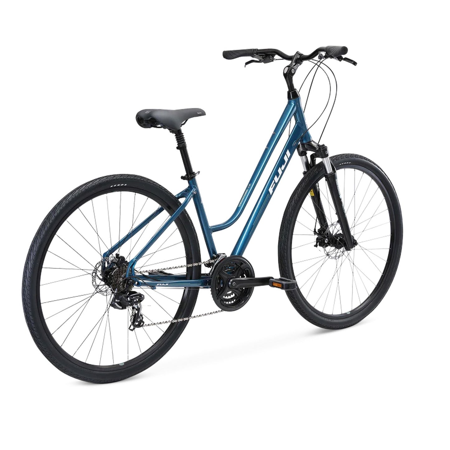 Fuji Crosstown 1.5 2021, Teal, Low Step, Small, Med, Large