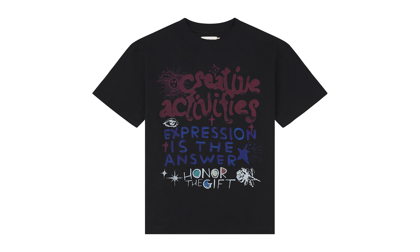 Creative Activites Tee "Black"