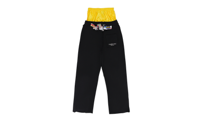 CAMO SWEATSHORTS "MURD333R.FM - Black"