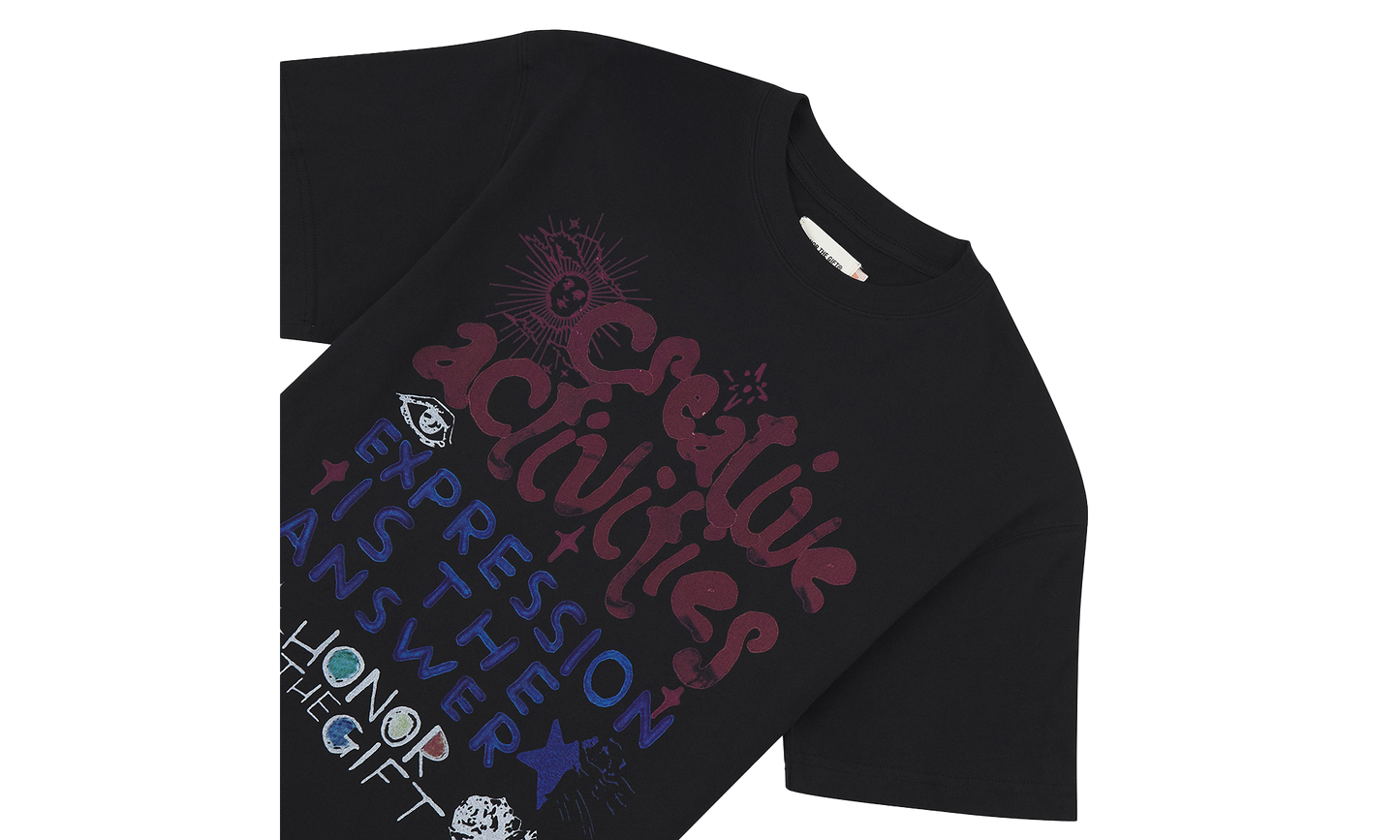 Creative Activites Tee "Black"