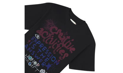 Creative Activites Tee "Black"