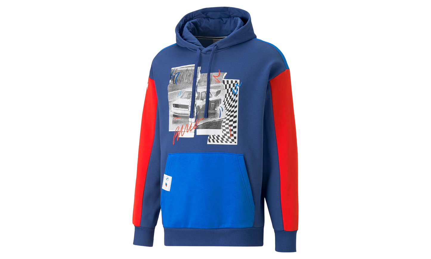 BMW MOTORSPORT GRAPHIC HOODIE "Blue"