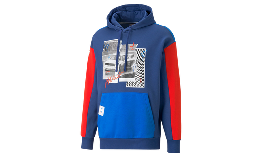 BMW MOTORSPORT GRAPHIC HOODIE "Blue"