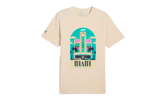 F1 MIAMI TEE "White"