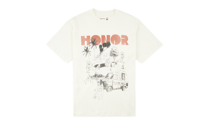 Block Party Tee "Bone"