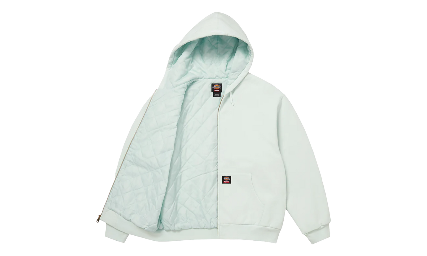 Dickies® Quilted Lined Zip Up Hooded Sweatshirt "FW 25 - Pale blue"