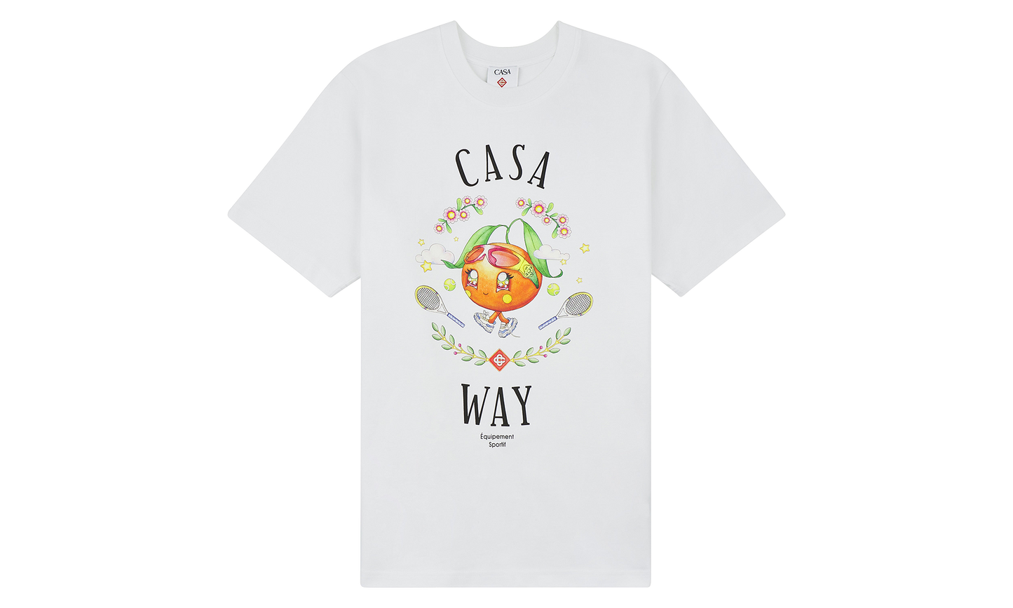 Casa Way Mascot Tee "Bright White"