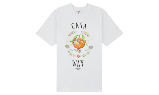 Casa Way Mascot Tee "Bright White"