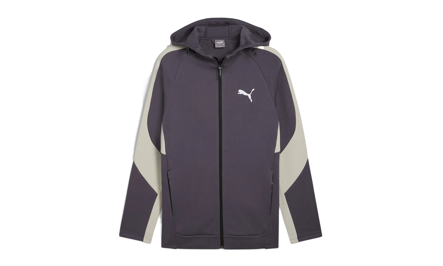 Evostripe Full-Zip Hoodie "Grey"