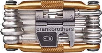 Crank Brothers Multi-19 Tool: Gold