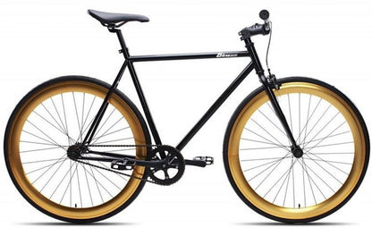 6KU Fixie SingleSpeed Bike Shelby Black