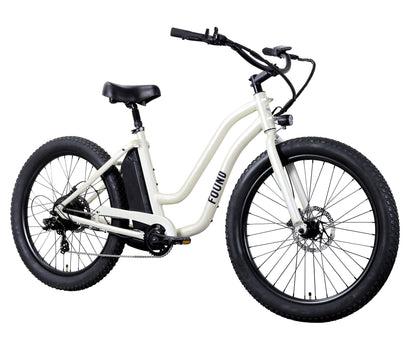 Found Trail Step Thru Electric Beach Cruiser