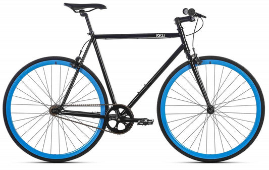 6KU Fixie SingleSpeed Bike Shelby Black