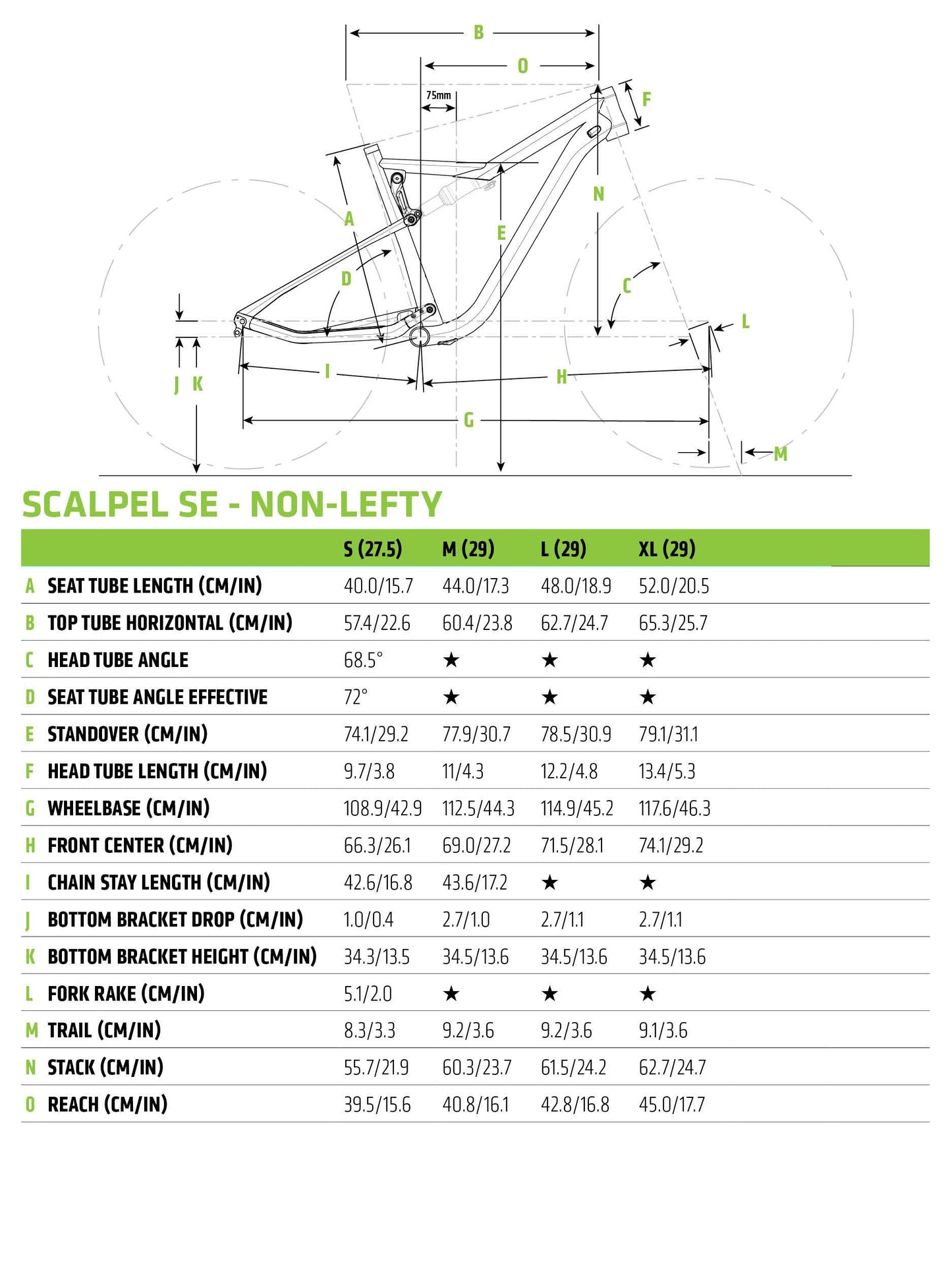 Cannondale Scalpel-Si Carbon SE Mountain Bike 2019