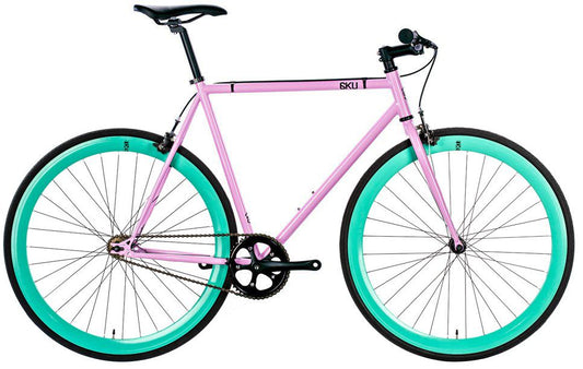 6KU Fixie Single Speed Bike Rogue Black
