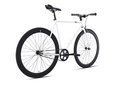 6KU Fixie SingleSpeed Bike Evian2 White