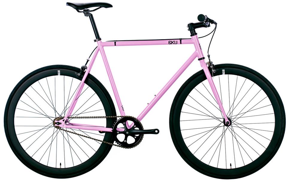 6KU Fixie Single Speed Bike Rogue Black
