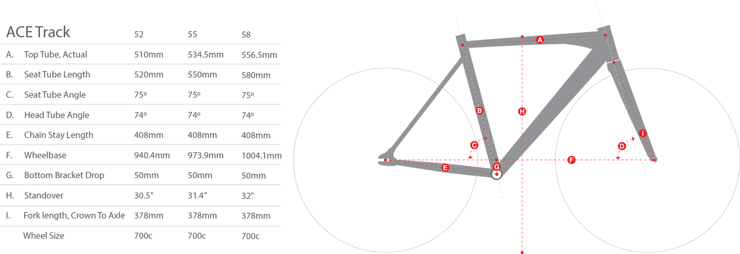 Crew Bike Co Ace Track Bike