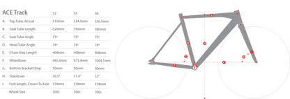 Crew Bike Co Ace Track Bike