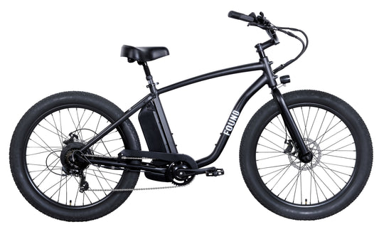 Found Trail Step Over Electric Beach Cruiser