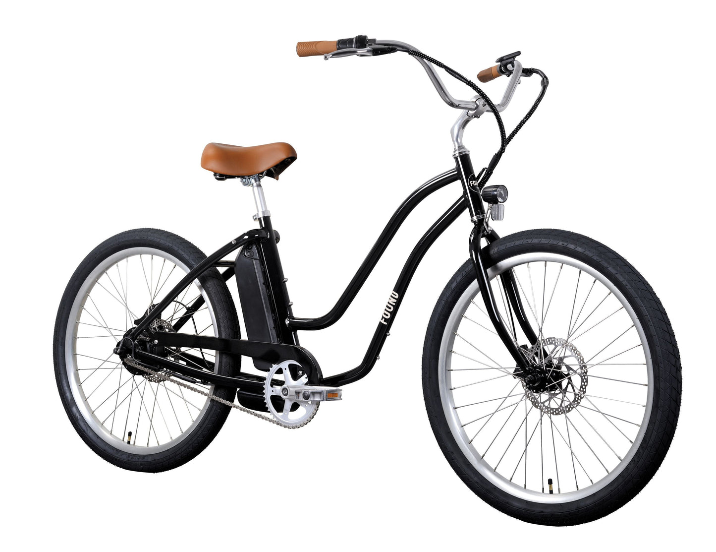 Found Classic Step Thru Electric Beach Cruiser