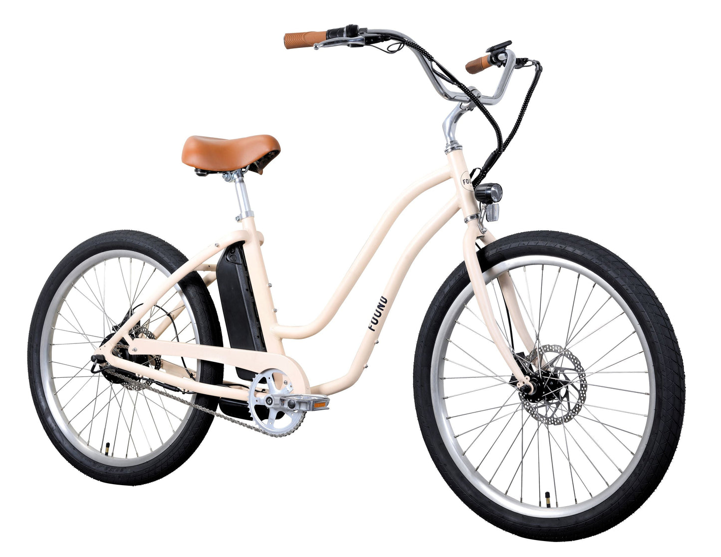 Found Classic Step Thru Electric Beach Cruiser