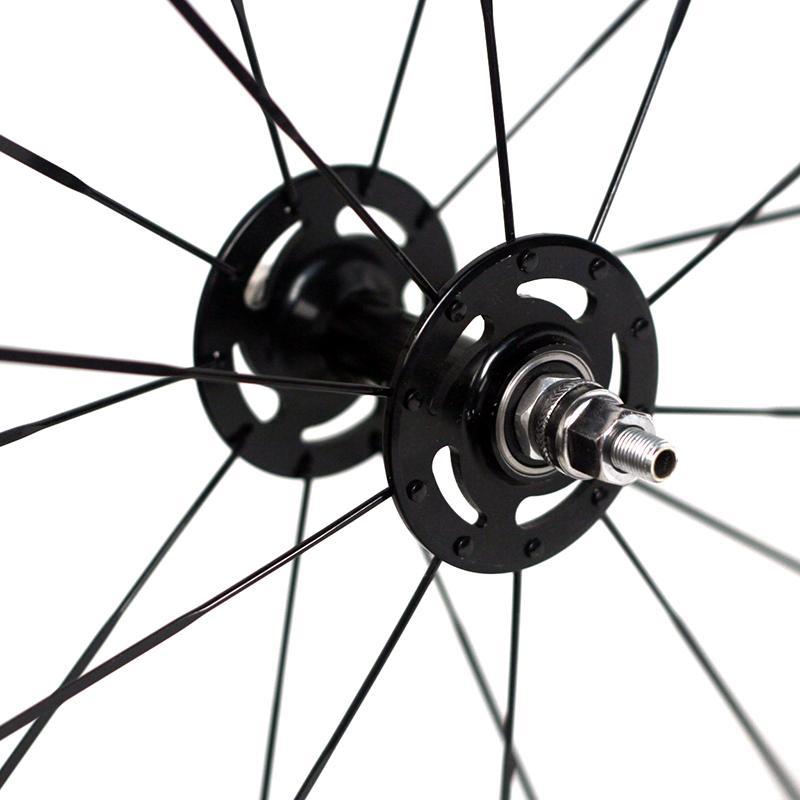 Crew Redux Black Aero Track Wheelset