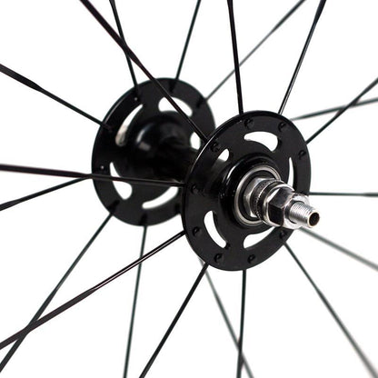 Crew Redux Black Aero Track Wheelset