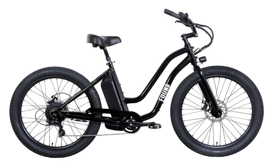 Found Trail Step Thru Electric Beach Cruiser