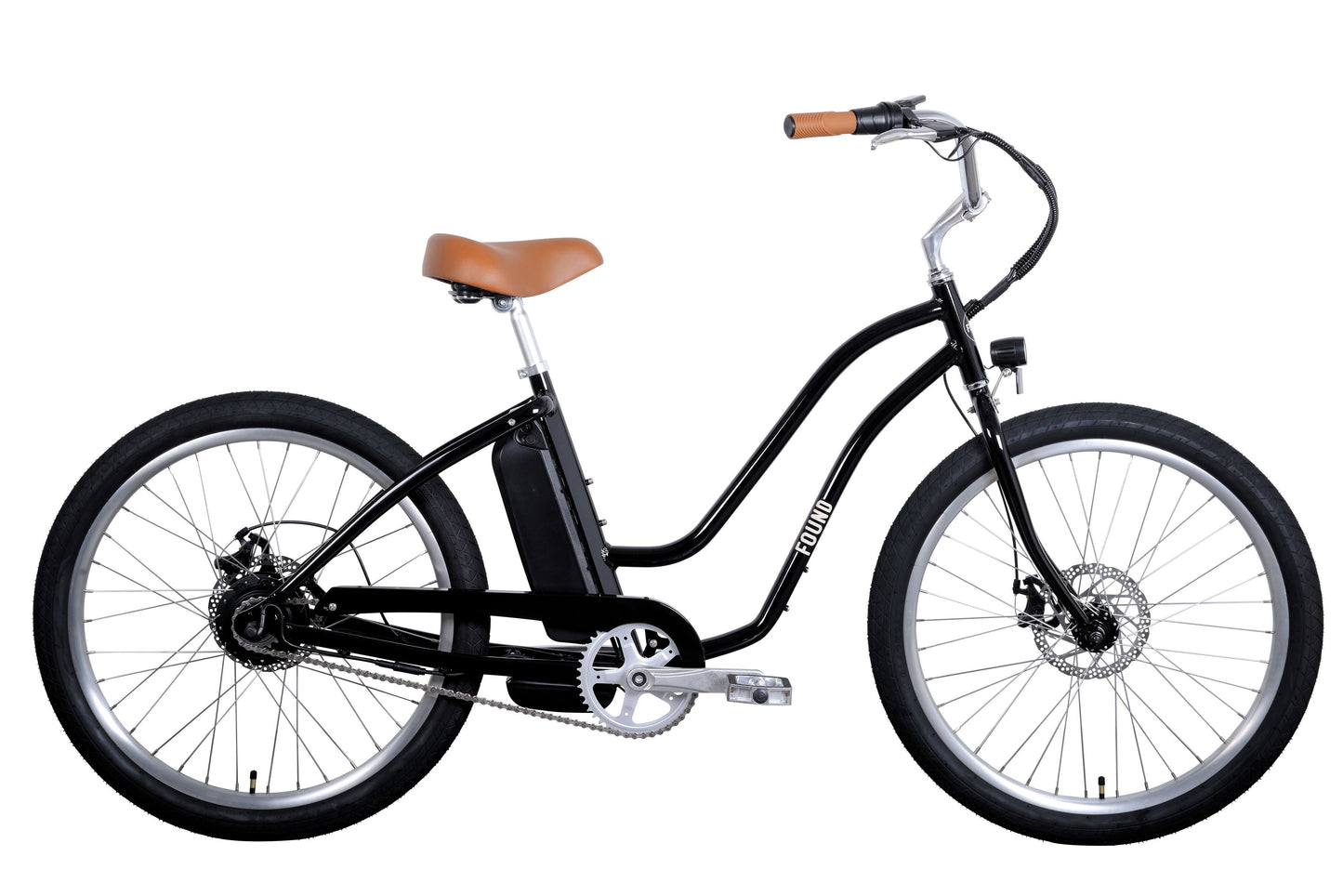 Found Classic Step Thru Electric Beach Cruiser