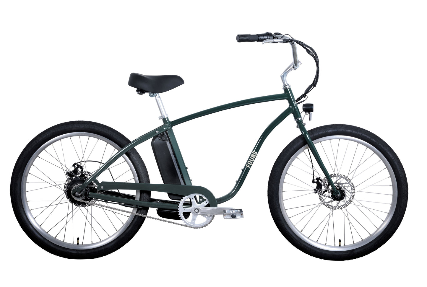 Found Classic Step Over Electric Beach Cruiser