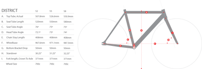 Crew Bike Co District Track Bike