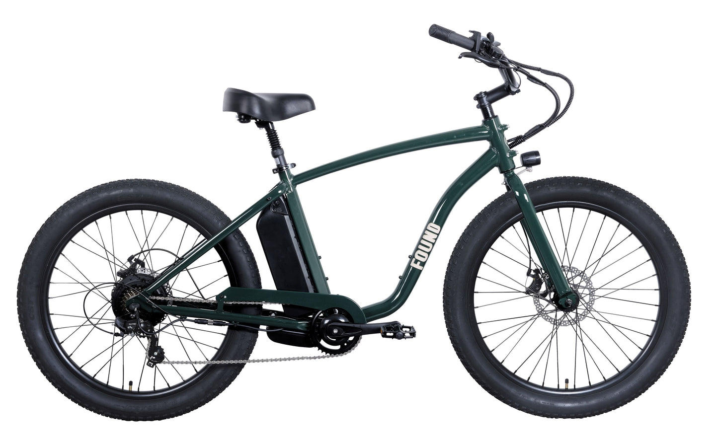 Found Trail Step Over Electric Beach Cruiser