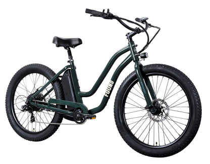 Found Trail Step Thru Electric Beach Cruiser