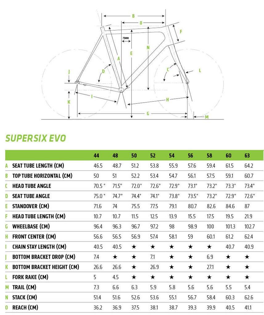 Cannondale SuperSix EVO Carbon 105 Road Bike 2019