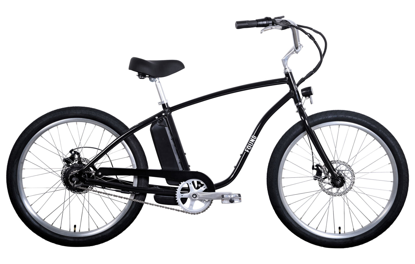 Found Classic Step Over Electric Beach Cruiser
