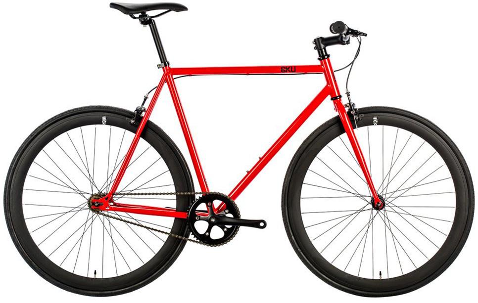 6KU Fixie Single Speed Bike Cayenne