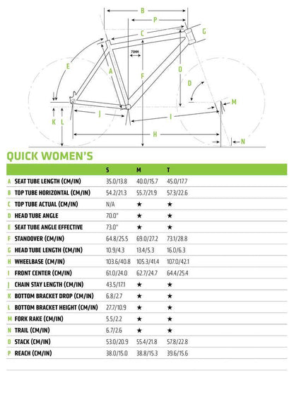 Cannondale Quick 4 Womens Fitness Bike 2019