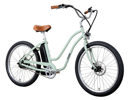 Found Classic Step Thru Electric Beach Cruiser