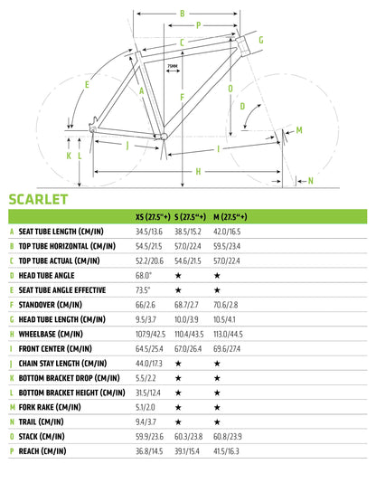 Cannondale Scarlet 1 Womens Mountain Bike 2019