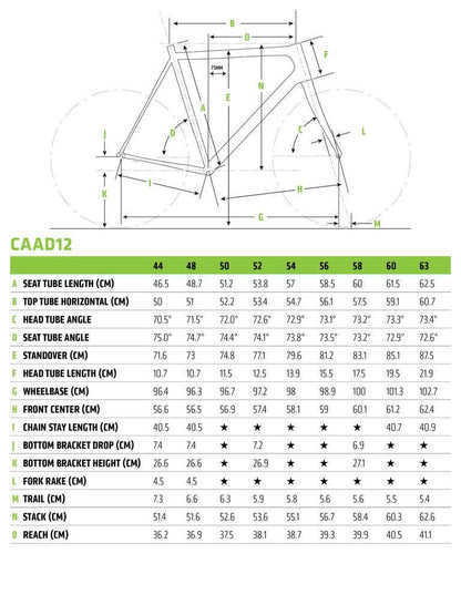 Cannondale CAAD12 105 Road Bike 2019