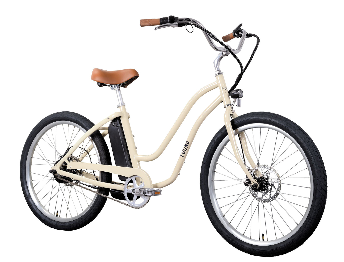 Found Classic Step Thru Electric Beach Cruiser