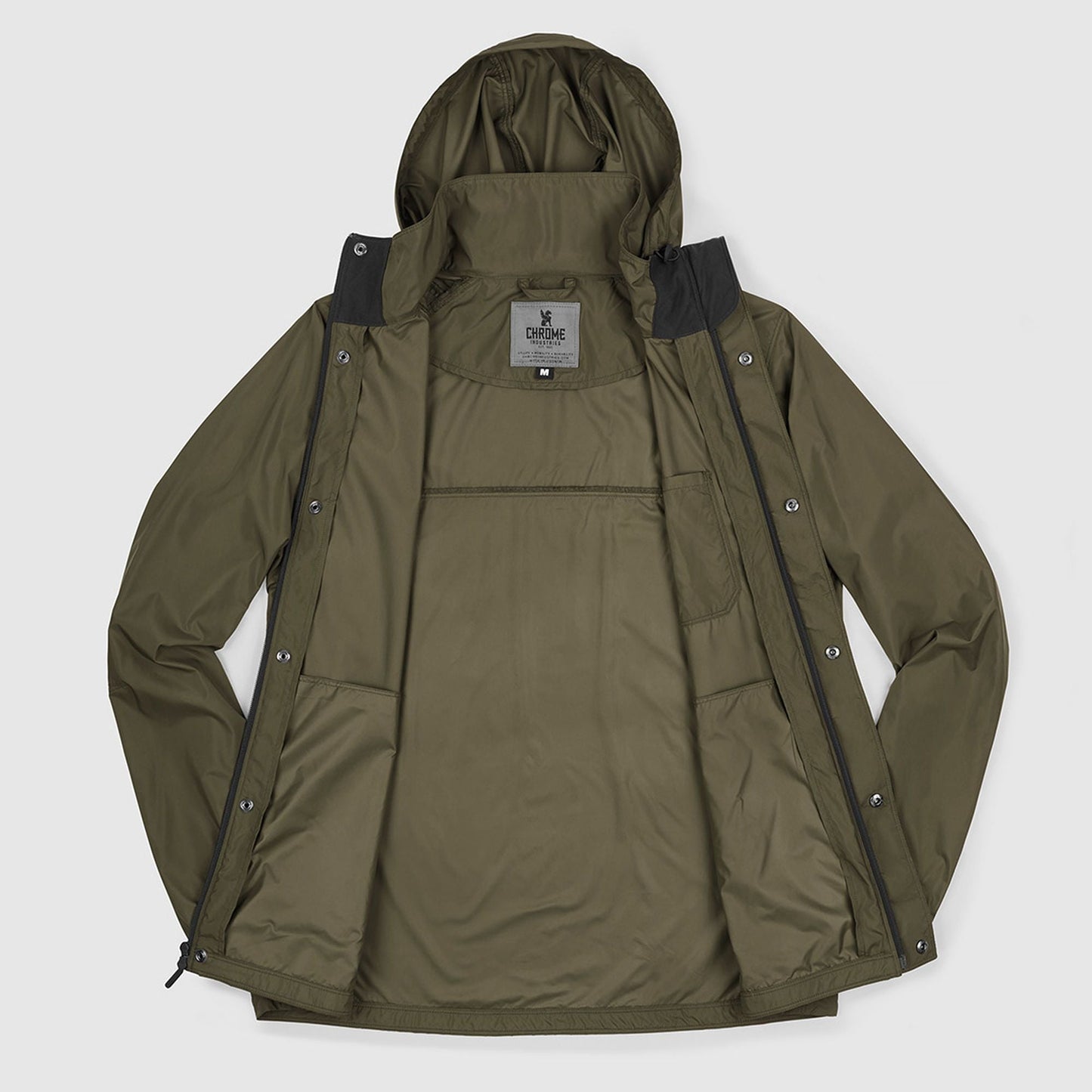 Chrome Packable Wind Cobra Jacket