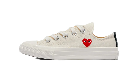 Chuck Taylor All Star 70 Low PS "Comme des Garcons PLAY - Cream"