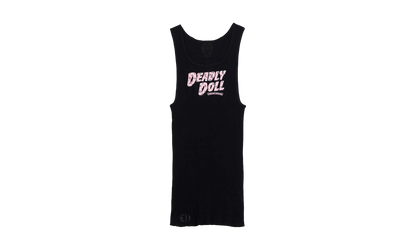 Deadly Doll Tank Top "Black/Pink"