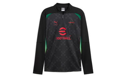 ACM X OFF-WHITE PREMATCH 1/4-ZIP Long Sleeve TOP "Black"